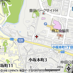 愛知県豊田市小坂本町1丁目47周辺の地図