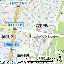 喜多町５周辺の地図