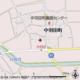 滋賀県東近江市中羽田町300周辺の地図