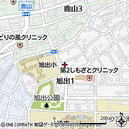 愛知県名古屋市緑区旭出1丁目402周辺の地図