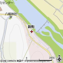 京都府南丹市八木町八木嶋（新町）周辺の地図