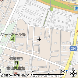 愛知県みよし市三好町弥栄103周辺の地図