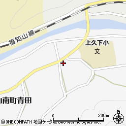 兵庫県丹波市山南町青田192周辺の地図