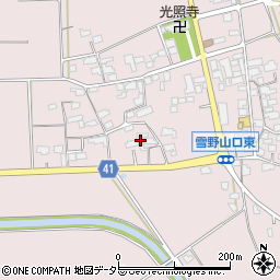 滋賀県東近江市上羽田町1957周辺の地図