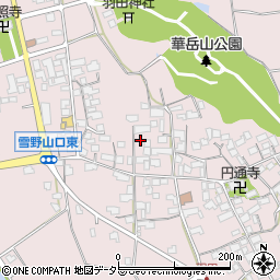 滋賀県東近江市上羽田町689周辺の地図