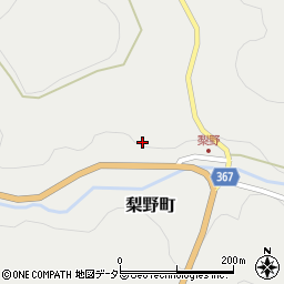 愛知県豊田市梨野町横畑周辺の地図