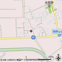 滋賀県東近江市上羽田町1964周辺の地図