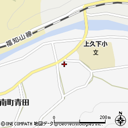 兵庫県丹波市山南町青田191周辺の地図