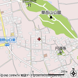 滋賀県東近江市上羽田町659周辺の地図