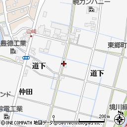 愛知県愛知郡東郷町春木道下周辺の地図