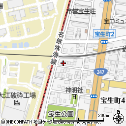 福田商店周辺の地図