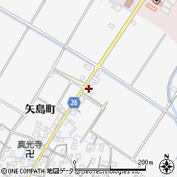 滋賀県守山市矢島町1176周辺の地図