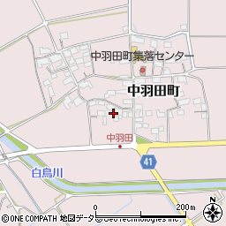 滋賀県東近江市中羽田町298周辺の地図