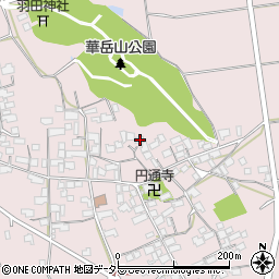 滋賀県東近江市上羽田町645周辺の地図