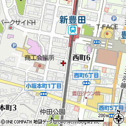 愛知県豊田市小坂本町1丁目11-4周辺の地図