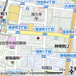 ローソン豊田市駅前店周辺の地図