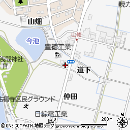愛知県東郷町（愛知郡）春木（仲田）周辺の地図