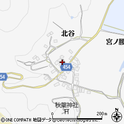 京都府南丹市八木町池ノ内北谷11周辺の地図