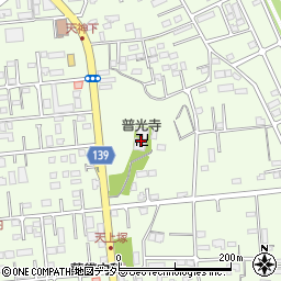 普光寺周辺の地図