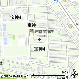 市営宝神荘周辺の地図