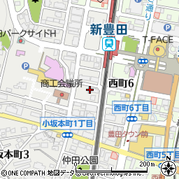 愛知県豊田市小坂本町1丁目11-3周辺の地図
