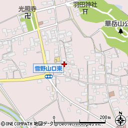 滋賀県東近江市上羽田町1936周辺の地図
