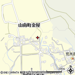 兵庫県丹波市山南町金屋506周辺の地図