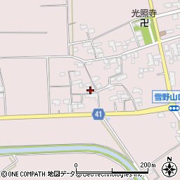 滋賀県東近江市上羽田町1996周辺の地図