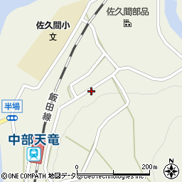 静岡県浜松市天竜区佐久間町半場229周辺の地図