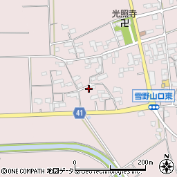 滋賀県東近江市上羽田町1959周辺の地図