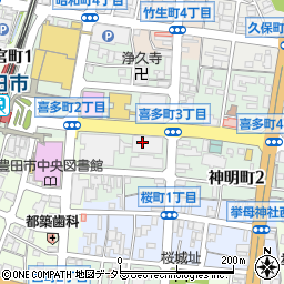 なにがし 豊田コモ・スクエア店周辺の地図