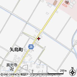 滋賀県守山市矢島町1173周辺の地図