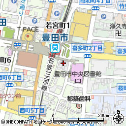 VEGEBIRD ベジバード 豊田市駅前店周辺の地図
