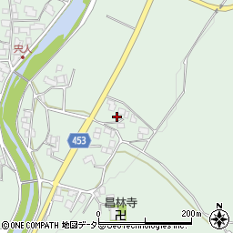 京都府南丹市園部町宍人（岡鼻）周辺の地図