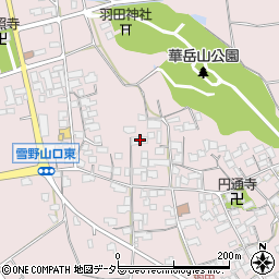 滋賀県東近江市上羽田町688周辺の地図
