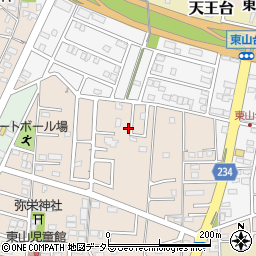 愛知県みよし市三好町弥栄48-8周辺の地図