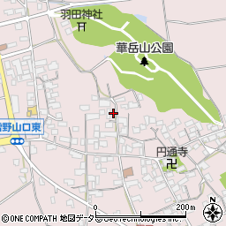 滋賀県東近江市上羽田町662周辺の地図
