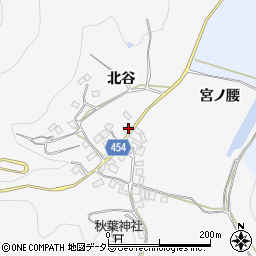 京都府南丹市八木町池ノ内北谷19周辺の地図