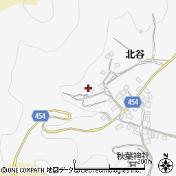 京都府南丹市八木町池ノ内北谷93周辺の地図