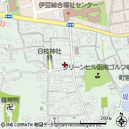 静岡県田方郡函南町柏谷3周辺の地図