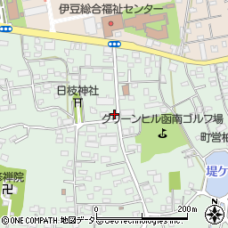 静岡県田方郡函南町柏谷3-1周辺の地図