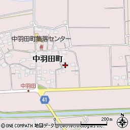 滋賀県東近江市中羽田町351周辺の地図