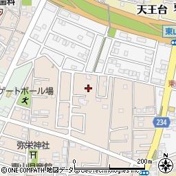 愛知県みよし市三好町弥栄104周辺の地図