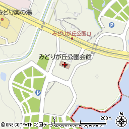 みどりが丘公園事務所周辺の地図