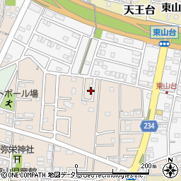 愛知県みよし市三好町弥栄48-17周辺の地図