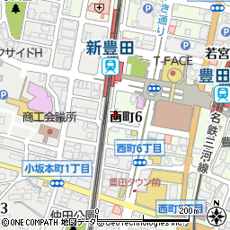 風来坊 豊田店周辺の地図