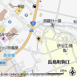 松ヶ島神明社周辺の地図