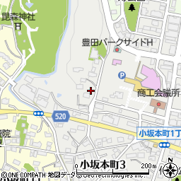 愛知県豊田市小坂本町2丁目33-6周辺の地図