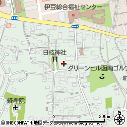 静岡県田方郡函南町柏谷2周辺の地図