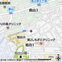 愛知県名古屋市緑区旭出1丁目305周辺の地図